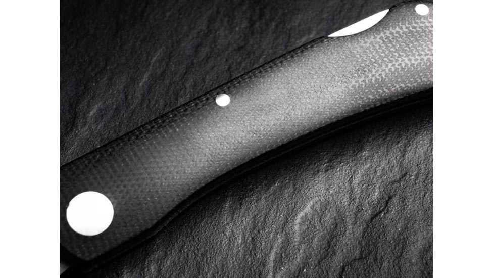 Boker Solingen Rangebuster Folding Knife, 3.03in, Damascus, Micarta Black Handle, 110914DAM