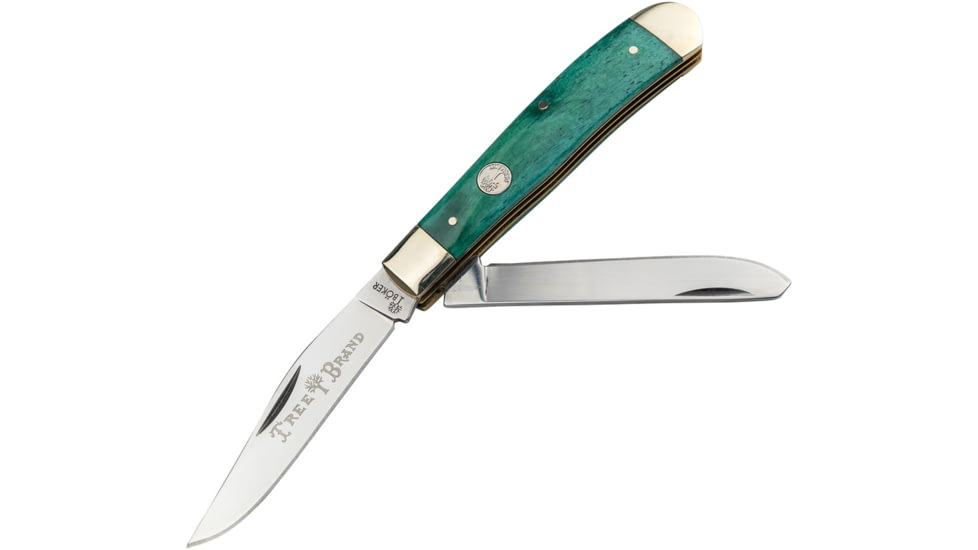Boker Trapper Green Bone