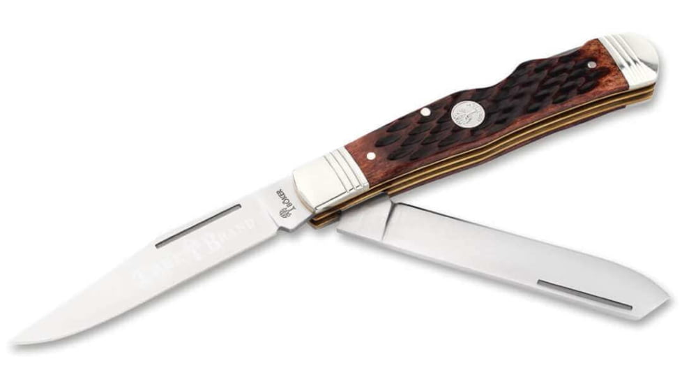 Boker Ts 2.0 Double Lock Trapper Jig Brown Bone - 110869