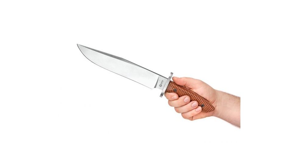 Boker USA Arbolito El Gigante Fixed Blade Knife,9.30in N695 Steel Blade,Ebenholz Handle 02BA595W