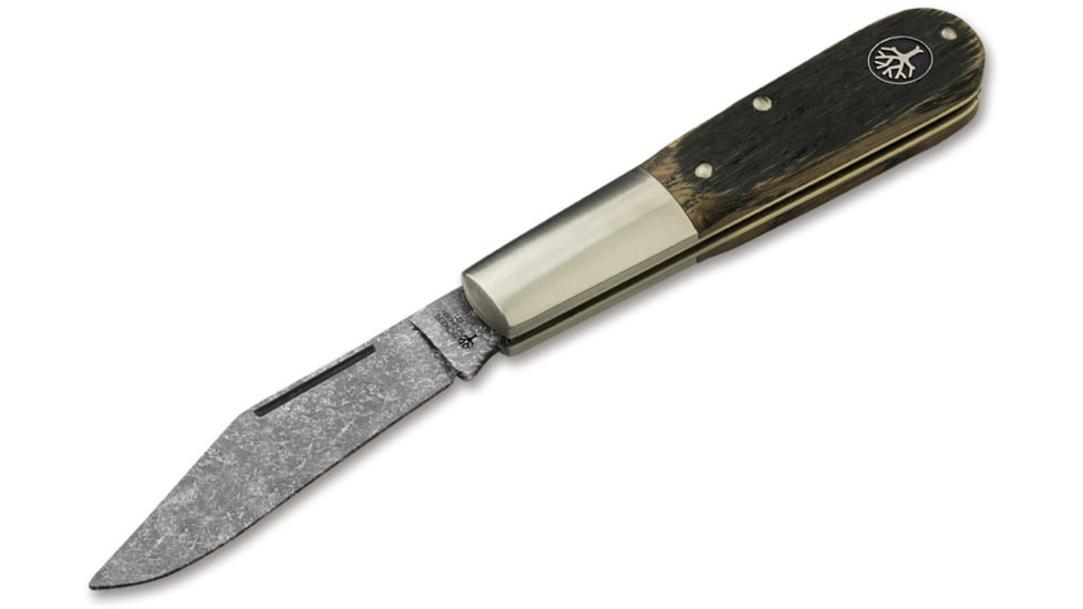 Boker USA Barlow Schloss Burg Knife, Brown, Small, 113941