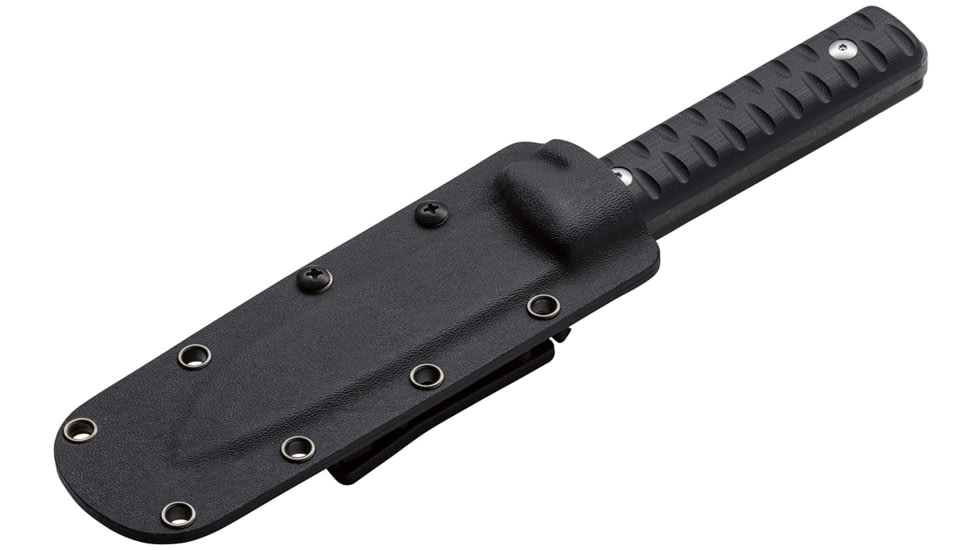Boker USA Bushcraft Kormoran Knife, Black, Small, 02BO381