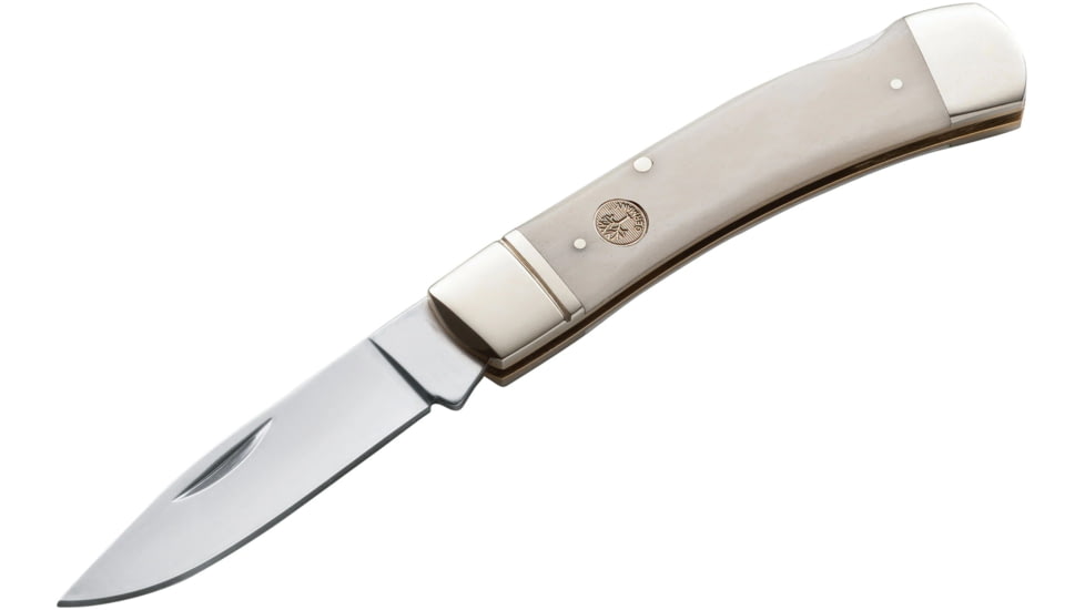 Boker USA Gents Lockback Knife, White, Small, 110250WB