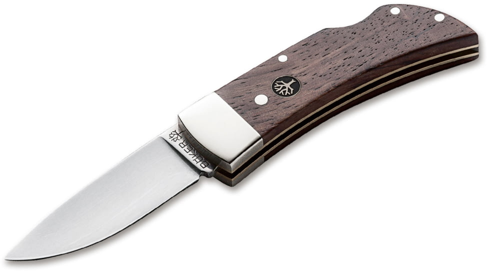 Boker USA Gents Rosewood Knife, Brown, Small, 111004