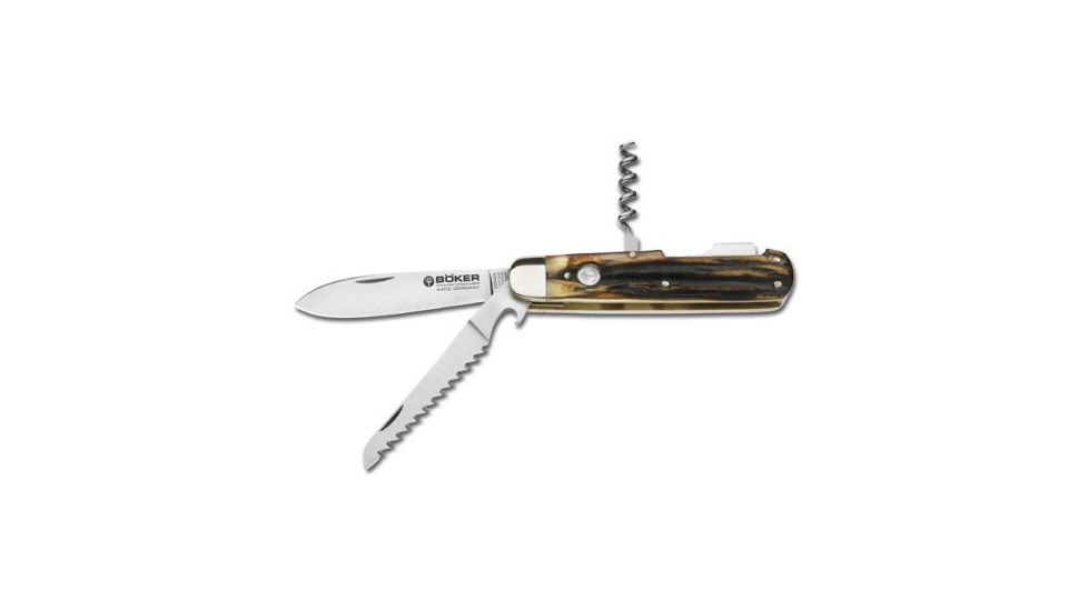 Boker USA Hunters Pocket Knife, Brown, Small, 110636