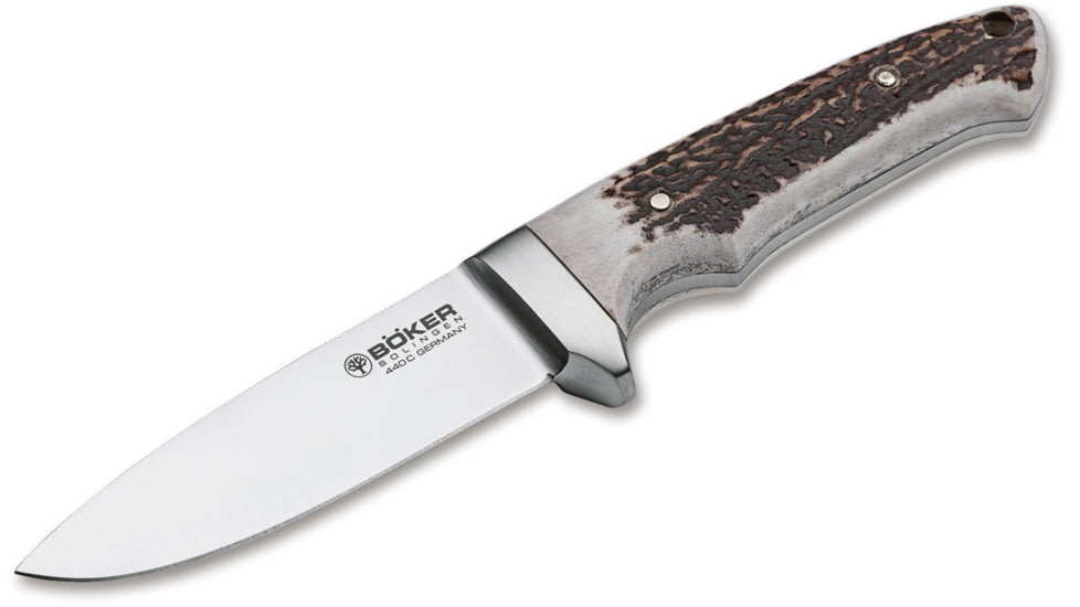 Boker USA Integral II Stag Knife, Brown, Small, 123541