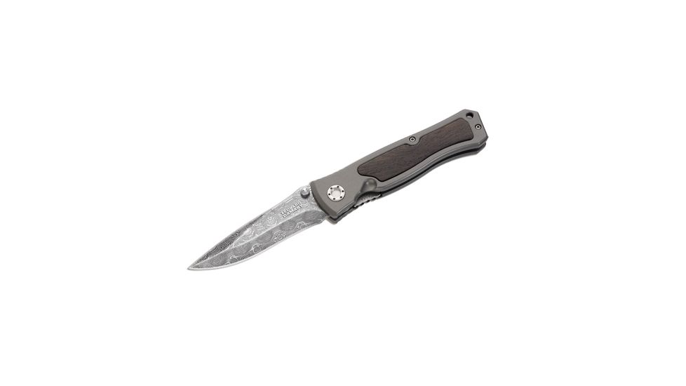 Boker USA Leo Damascus Ii Folding Knife 111054DAM