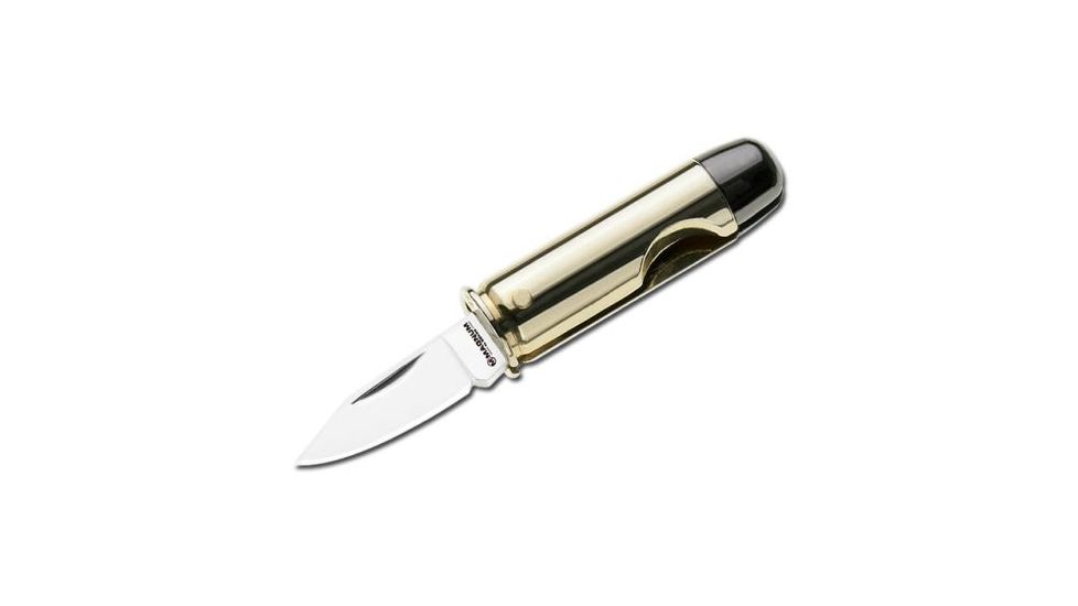 Boker Magnum 44 Mag Bullet Knife Folding Knife, 1.125in, 01SC938