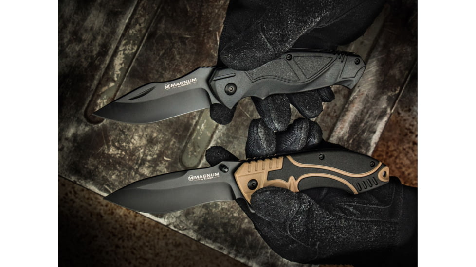 Boker USA Magnum Advance Pro Knife, Desert Tan, Small, 01RY307