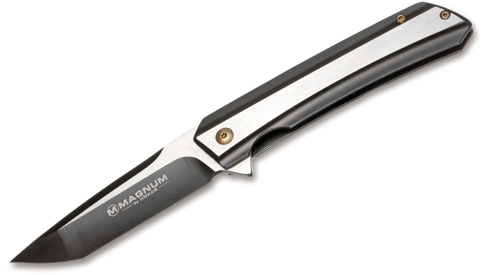 Boker USA Magnum Contrast Knife, Silver, Small, 01RY320