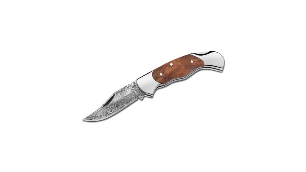 Boker USA Magnum Damascus Lady Folding Knife 01MB788DAM