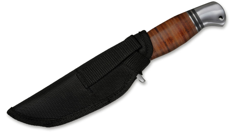 Boker USA Magnum Leatherneck Hunter Knife, Brown, Small, 02MB726