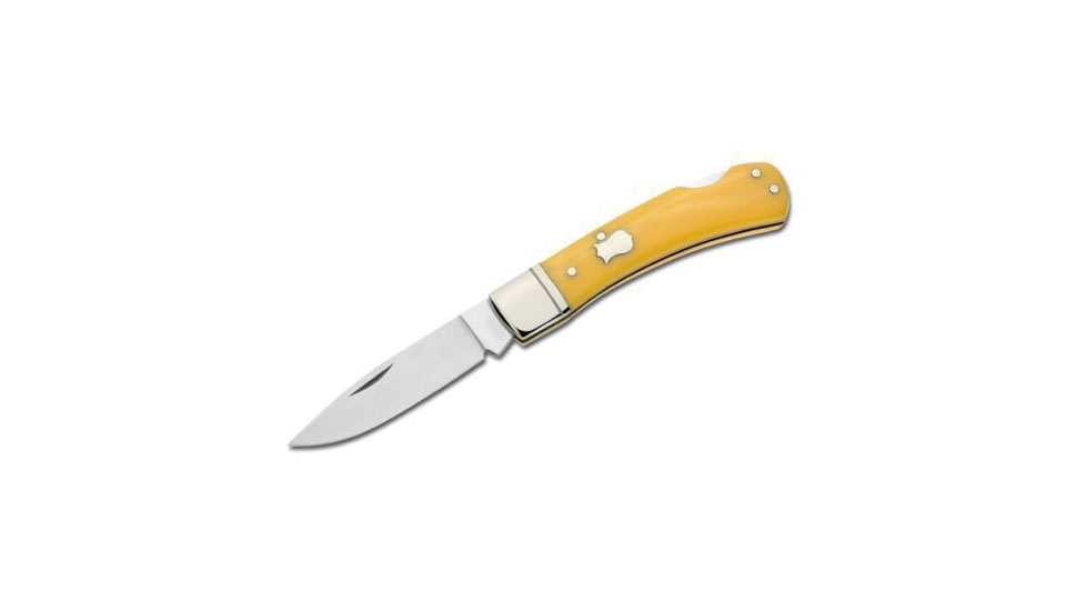 Boker USA Magnum Lock Back Yellow Knife, Yellow, Small, 01RY250Y