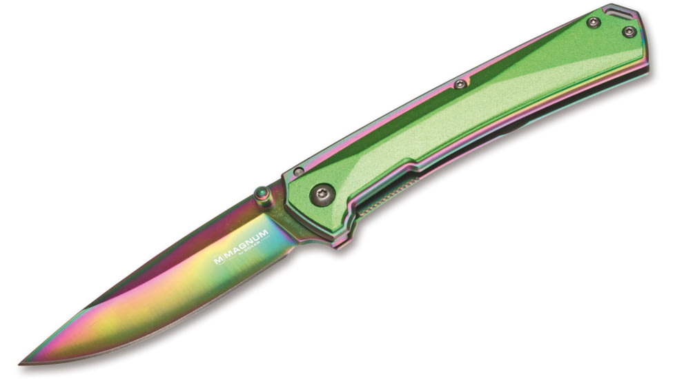 Boker USA Magnum Matte Rainbow Knife, Multicolored, Small, 01MB730