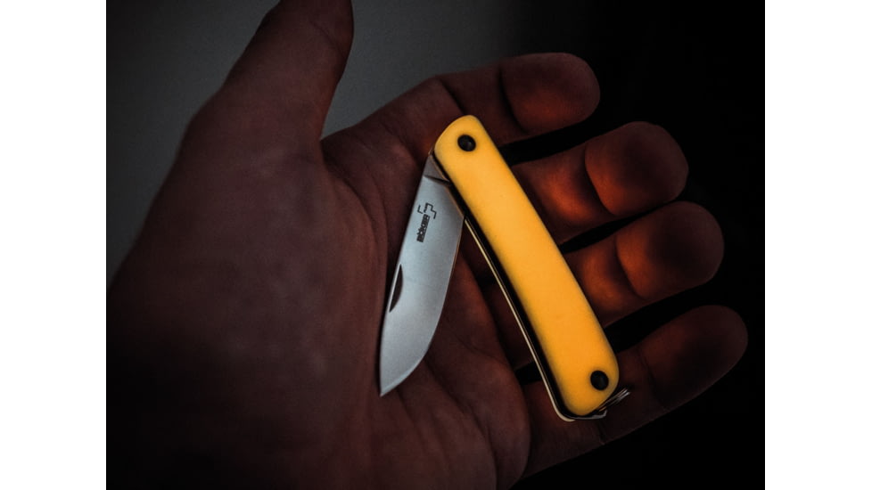 Boker USA Mini Tech Tool Gitd Knife, Orange, Small, 01BO880