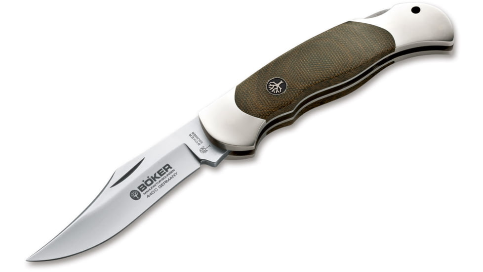 Boker USA Optima Canvas Knife, Green, Small, 113005