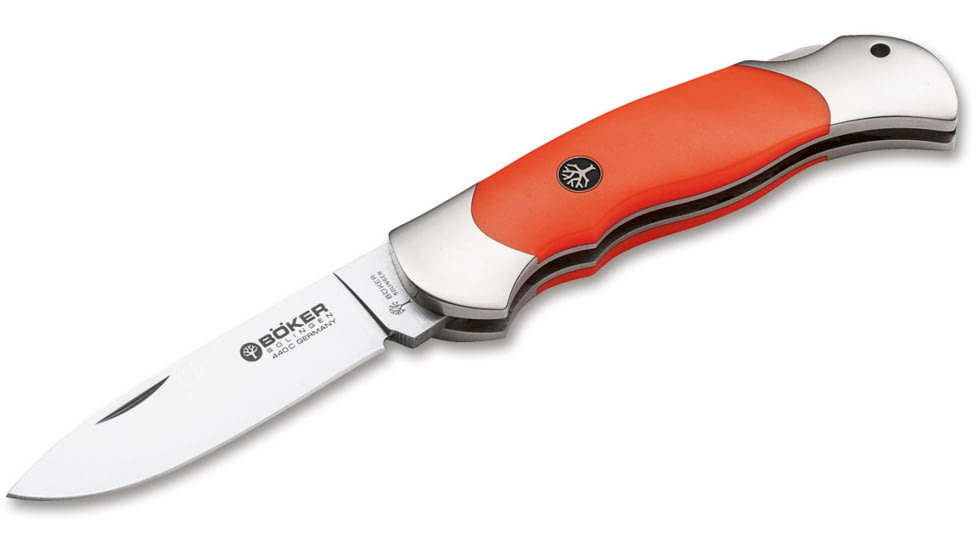 Boker USA Optima Night Knife, Orange, Small, 113027