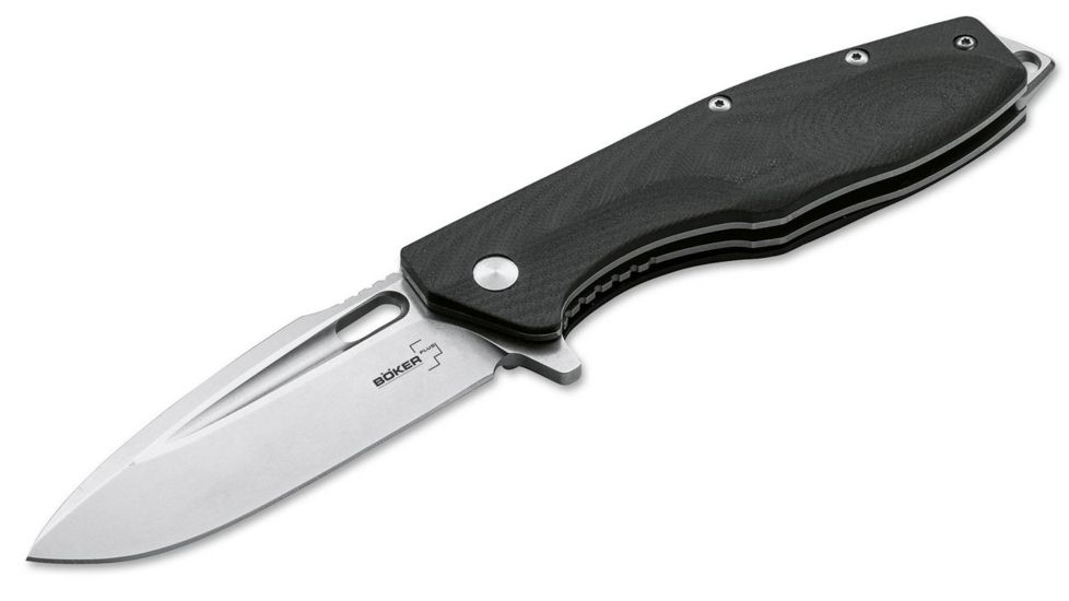 Boker USA Plus Caracal Folder Folding Blade Knife,3.43in,D2 Blade,G10 Handle 01BO771