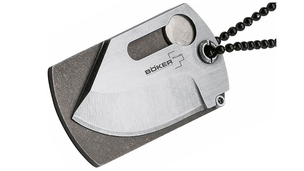 Boker USA PLUS DOG TAG Folding Knife, 01BO210