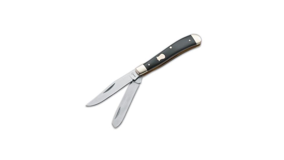 Boker USA Plus Mini Trapper Black Folding Knife 01BO294B