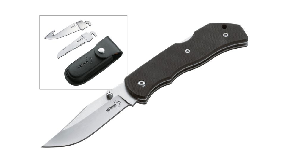 Plus Optima Set w/Interchangeable 3.5in Blades and Sheath