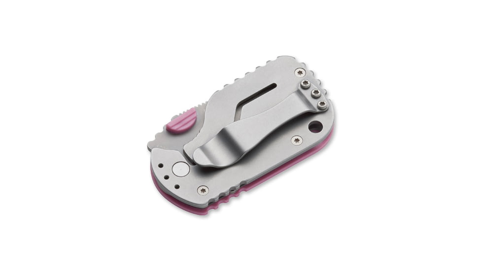 Boker USA Plus Subcom 42 Pink Folding Knife 01BO593