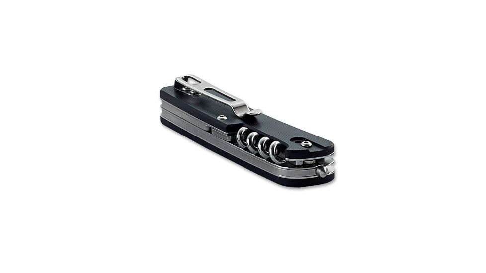 Plus Tech-Tool City 2 2.8In Multi-Tool Knife, Black
