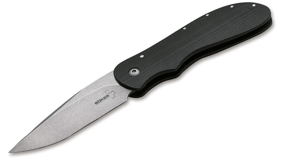 Boker USA Plus Voortrekker Knife, Black, Small, 01BO089