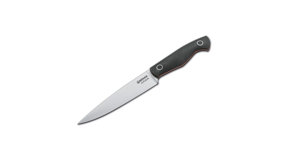 Boker USA Saga Utility Knife, Satin 131465