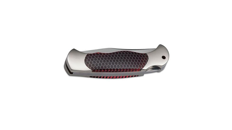 Boker USA Scout Honeycomb Knife, Red, Small, 112502