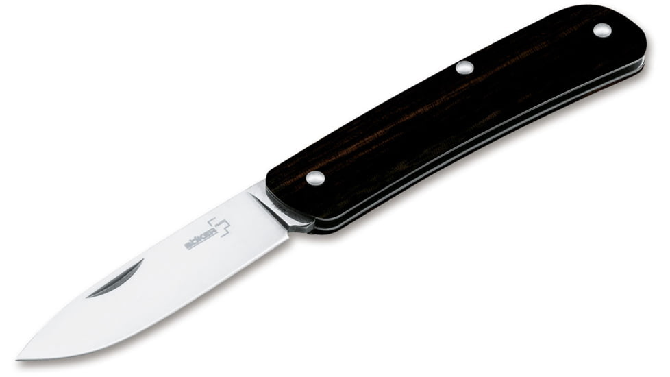 Boker USA Tech Tool 1 Knife, Ebony Wood, Small, 01BO844