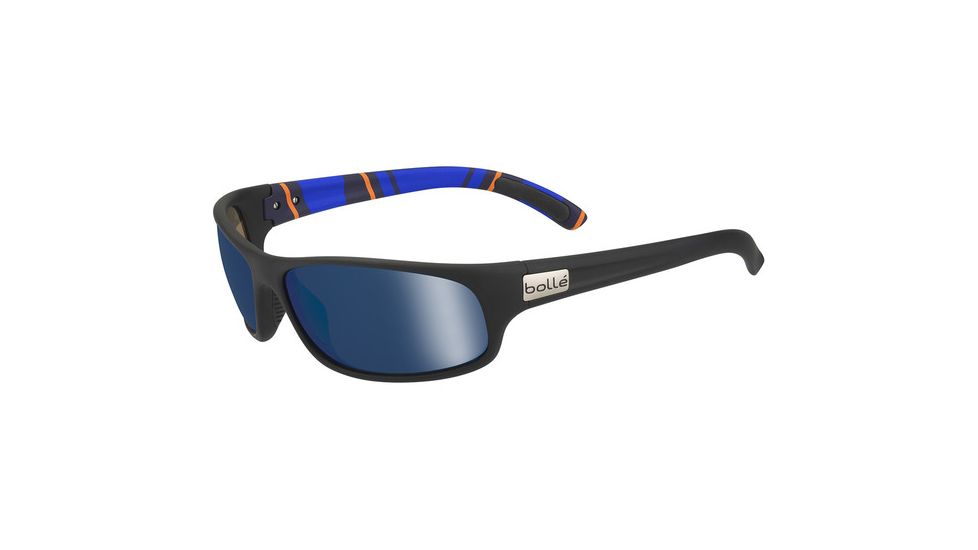 Bolle Anaconda Progressive Prescription Sunglasses, Matte Black Stripe Frame-11917PR