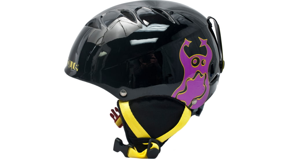 Bolle B-Kid Helmet, Shiny Black Monster 53-57 cm Lens 30545