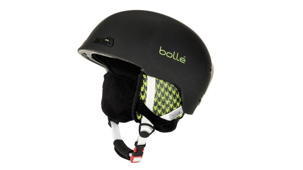 Bolle B-Wild Helmet, Soft Black Green Plaid, 54-58cm 30705