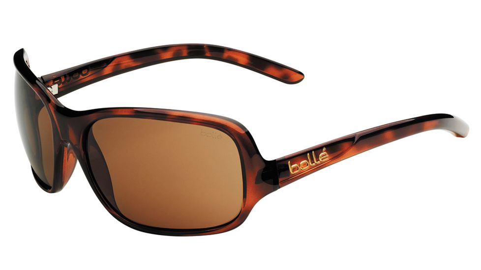 Bolle Kassia Single Vision Prescription Sunglasses, Shiny Tortoise Frame-11748SV