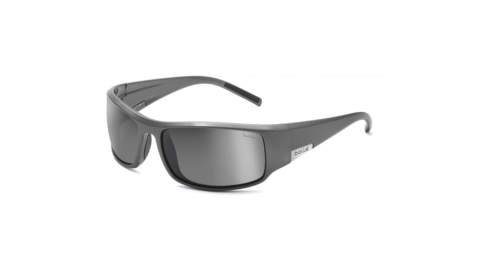 Bolle King Sunglasses, Plating Gunmetal Frame, TNS Gun Lens  11003