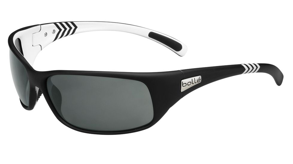 Bolle Recoil Progressive Prescription Sunglasses, Matte Black / White Frame-11808PR