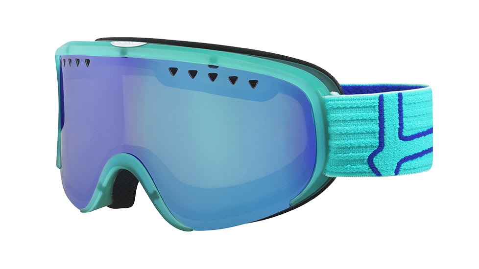 Bolle Scarlett Goggles, Matte Turquoise and Blue Frame, Modulator Vermillon Blue Lens, Photochromic, 21474