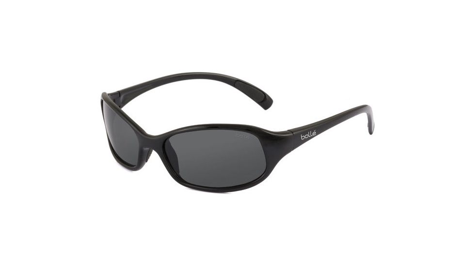 Bolle Serpent Jr. Sunglasses, Shiny Black Frame