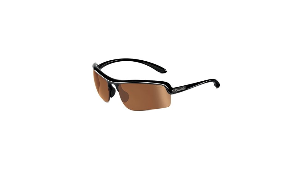 Bolle Sunglasses, Vitesse Shiny Black Frame, Photo V3 Golf Lens 11583