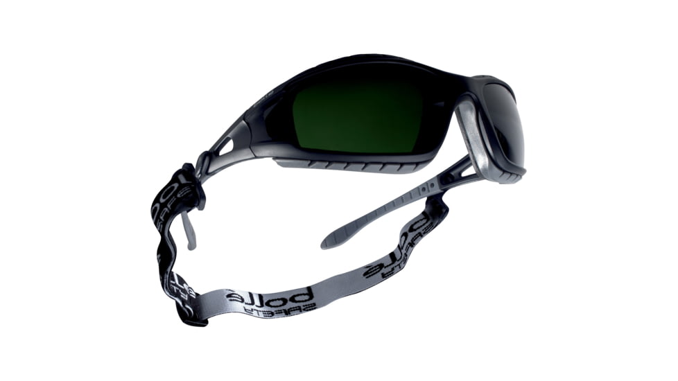 Bolle Tracker Safety Glasses, Welding lens, 40089