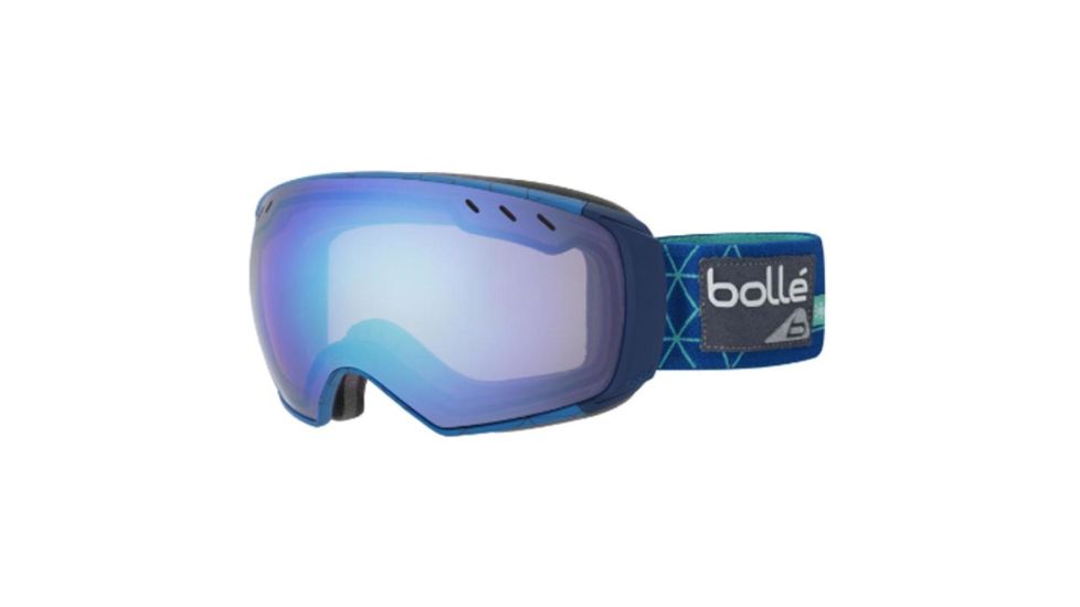 Bolle Virtuose Goggles, Blue Iceberg Frame, Aurora + Vermillon Gun Lens, 21438