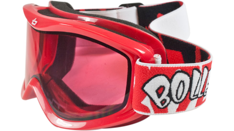Bolle Volt Kids Ski Goggles, Red Frame, Vermillon Lens 20712