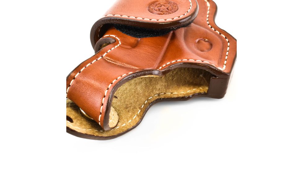 Bond Arms Driving Holster Right Handed Thumbsnap Leather Tan