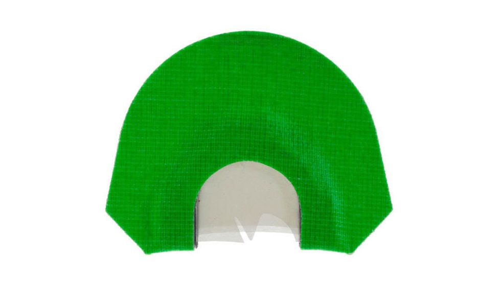 Bone Collector Knockout Turkey Mouth/Diaphragm Call, Triple Reed Hybrid Combo Cut, Green, BC140003