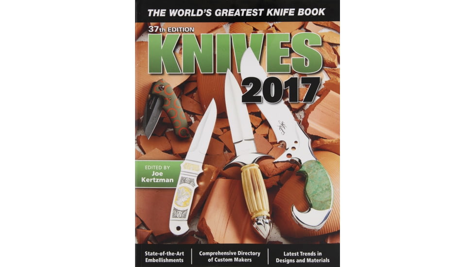 Books Knives 37th Edition 2017 by Joe Kertzman, BK360