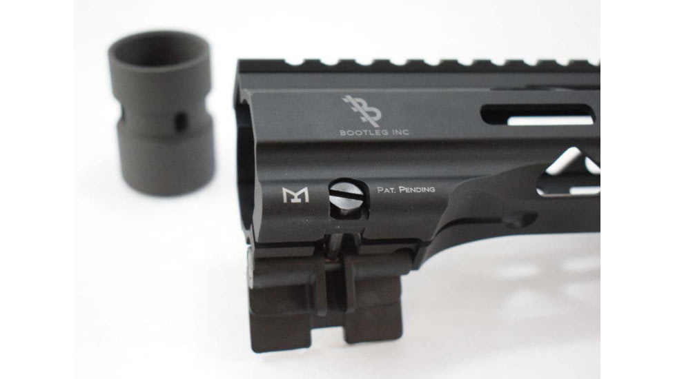 Bootleg Inc AR-15 M-LOK Handguards, CamLok Quick Mount, 9.2in, Black, BP-HG9-4