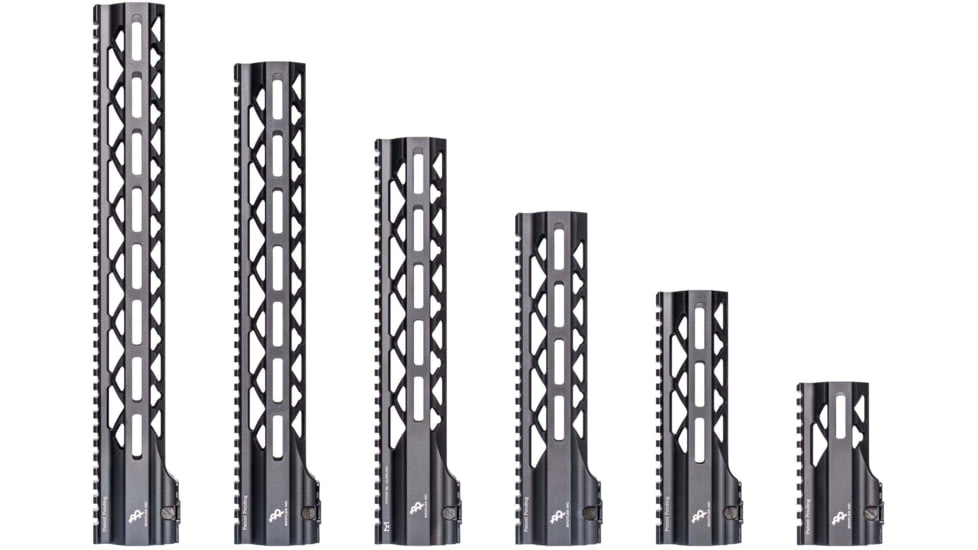 Bootleg Inc AR-15 M-LOK Handguards, CamLok Quick Mount, 9.2in, Black, BP-HG9-4