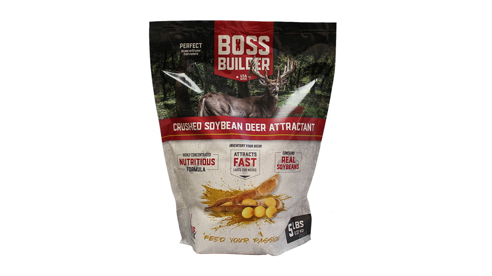 Boss Buck Builder Roasted Soybean - Attractant 5 lb, BB-BLDR-RSOY-5LB