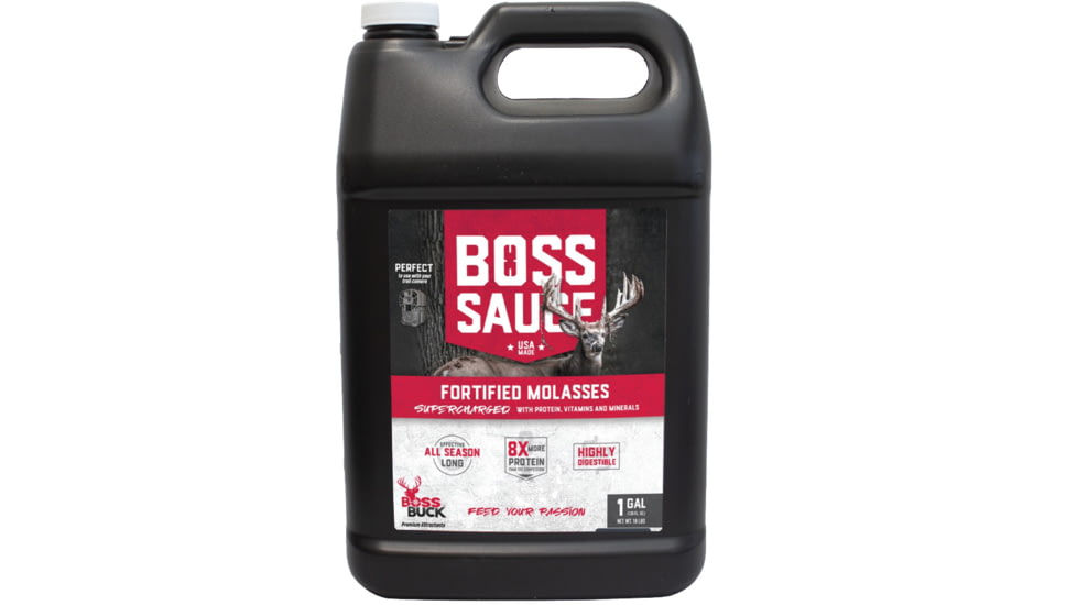 Boss Buck Sauce Fortified Molasses 1gal, BB-MOL-F